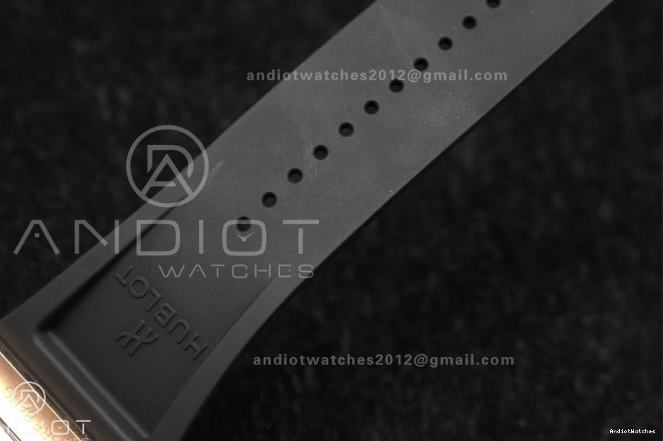 Edition Dial BBF Bezel Skeleton 1:1 A Ceramic Square Unico on Affordable Rubber RG Bang Strap 42mm 1116 Black Best 1024